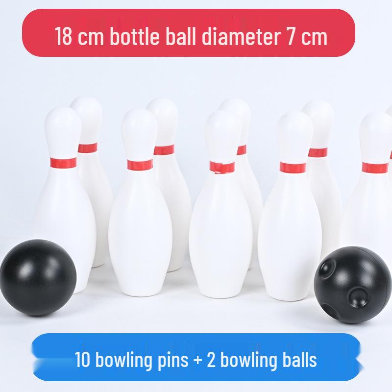 Large Children's Indoor/Outdoor Bowling Toy Set – Kindergarten Sports Balls for Boys