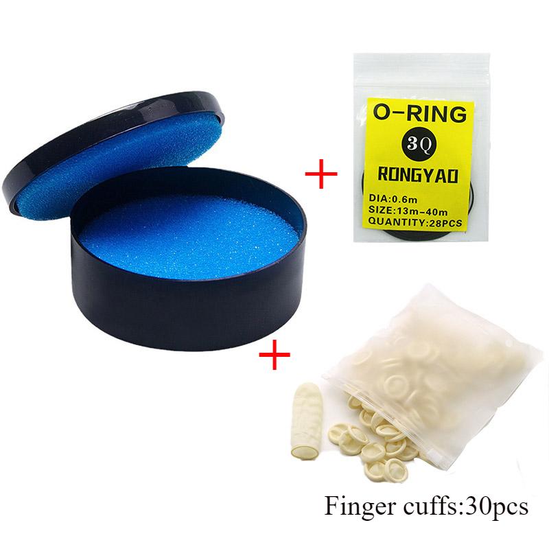 Watch Repair Tools 1box Watch Case Rubber Waterproof O-Ring Oil-resistant Watch Bottom Cover Gasket 0.5/0.6mm O-Ring Seal Gasket