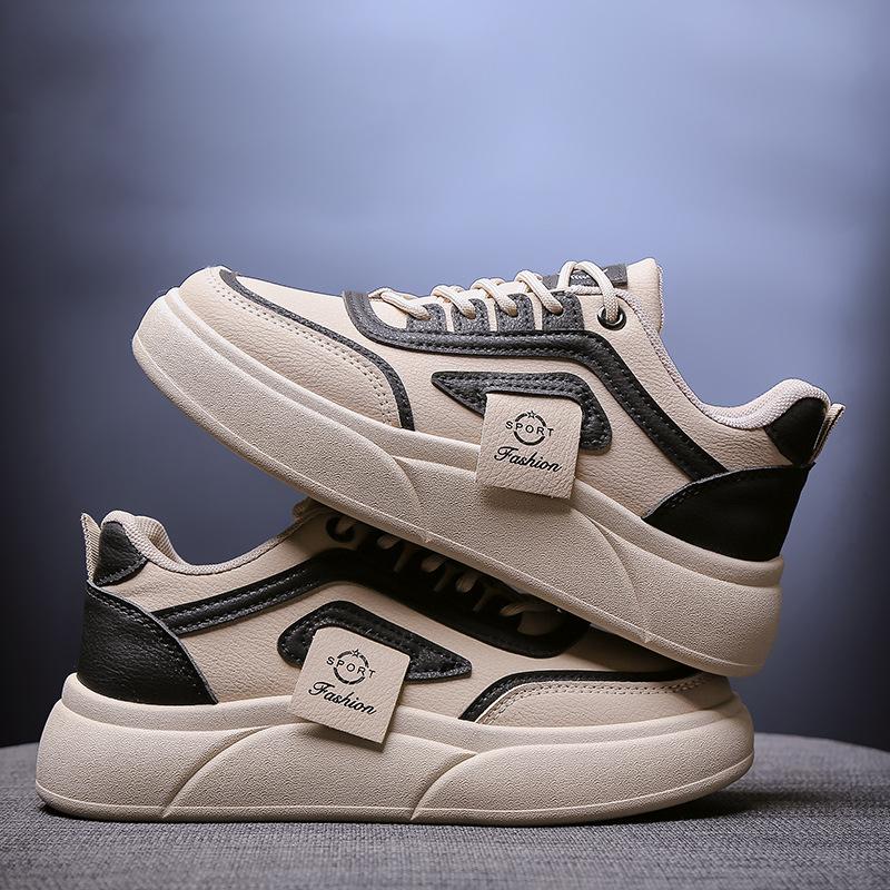 Mångsidig färgmatchning vår ny casual streetfotografi student brädskor enkelskor ins sportskor