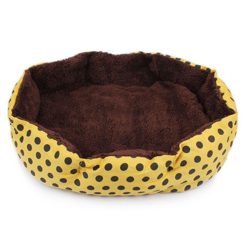 Pet Bed Smalllarge Dog Cat Bed House Kennel Doggy Warm Cushion Mat Blue Pink