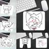 Boykisser Lustige Katze Auto Lustiges Mauspads Kleine LockEdge Mauspads Für Gamer Schreibtischunterlage Rechteckig Rutschfester Gummi
