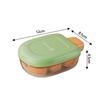 1pc Cartoon Ice Cube Mold Summer Ice-making Box Household Stackable Make Ice Cream Container Press Easy Demolding Ice Mould