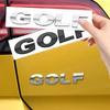 Stickers Decorativi Styling Emblema Logo Targhetta Nome Lettere Centrali ABS Baule Posteriore per VW Volkswagen GOLF 6 8