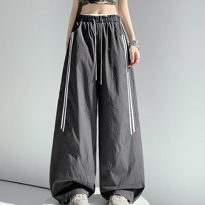 La Chapelle Women s 2026 Summer Cooling Wide-Leg Casual Pants XL