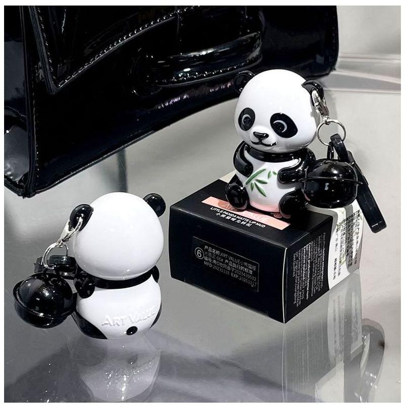 Art Value - Panda Bell Keychain Matte Lip Mud - 6 Colors