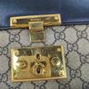 [Pre-Owned] Padlock Moonlight Treasure Box Series Metal Lock Logo Canvas And Leather Crossbody Bag Small - Very Good #1IYDNVP
