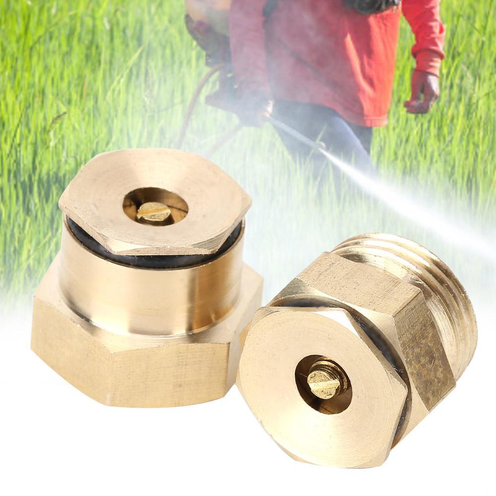 2 Stück G1/2 DN15 Zentrifugal Messing Verstellbare Sprühdüse Gartenbewässerung Mikroregner