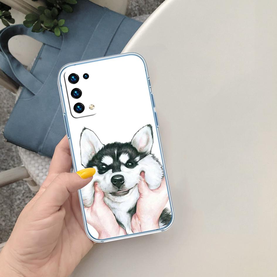 

CJ66 Husky Puppy Dog Phone Case for Motorola Moto G10 G20 G30 G31 G32 G34 G35 G41 G42 G50 G51 G52 G55 G60 G60S G62 G71 G72 G75 Motorola Moto G75