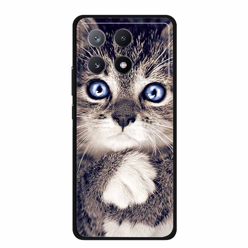 For Xiaomi Poco F8 Pro Case PocoF8 Pro TPU Cover Soft Silicone Funda Phone Case For Poco F8 Pro Case Lion Wolf Shockproof Coque