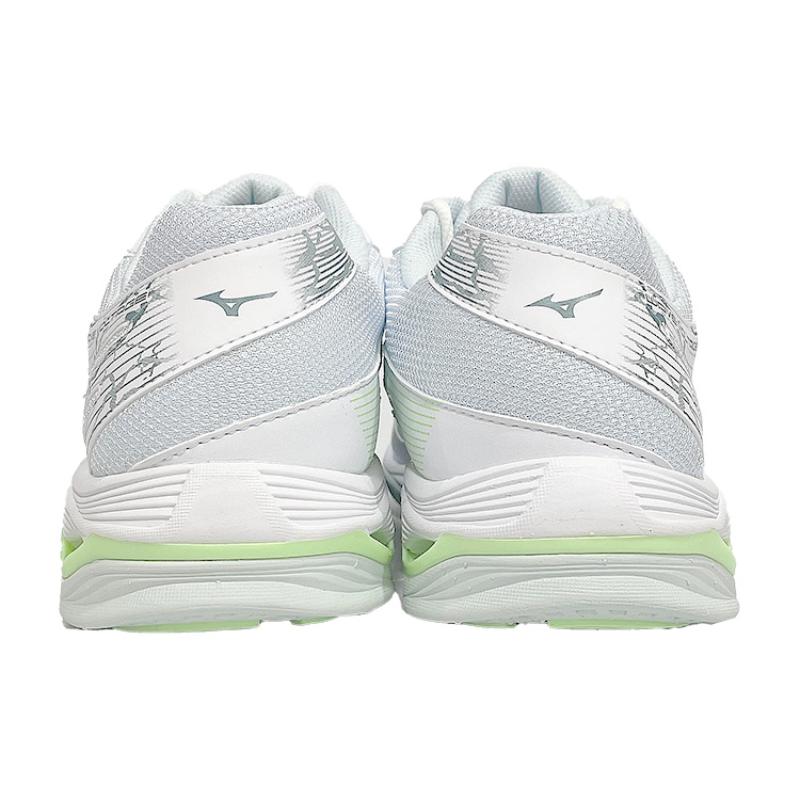 Mizuno Women's Wave Voltage 'White Patina Green' Sneakers V1GC216037