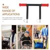 Cart Push Handle Ergonomic Replacement Trolley Handle Wagon Trolley Cart Attachment