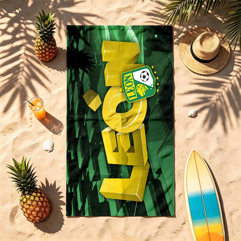 Club Leon (5) Asciugamano da Spiaggia Resistente alla Sabbia Morbido e Confortevole Adatto per Piscina Campeggio Yoga e Immersioni Un Viaggio