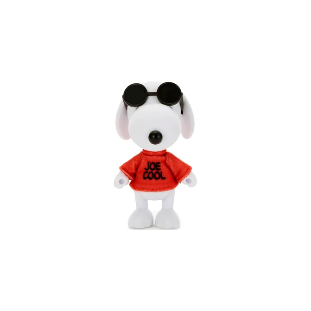 Takaratomy A.R.T.S Peanuts Snoopy Plush Toy Joe Cool 8cm Soft Figure Collectible