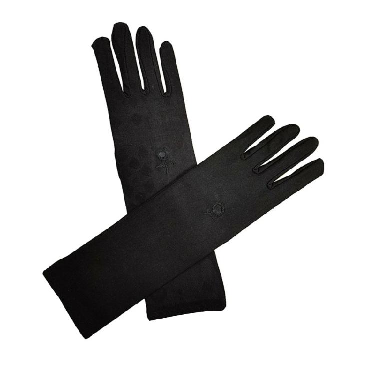 Evening Dress Gloves for Women Lady Full Finger Gloves Proms Gloves
