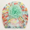 New Children's Flower Creative Printing Hat, Summer Thin Cute Soft Baby Hat, Baby Headscarf