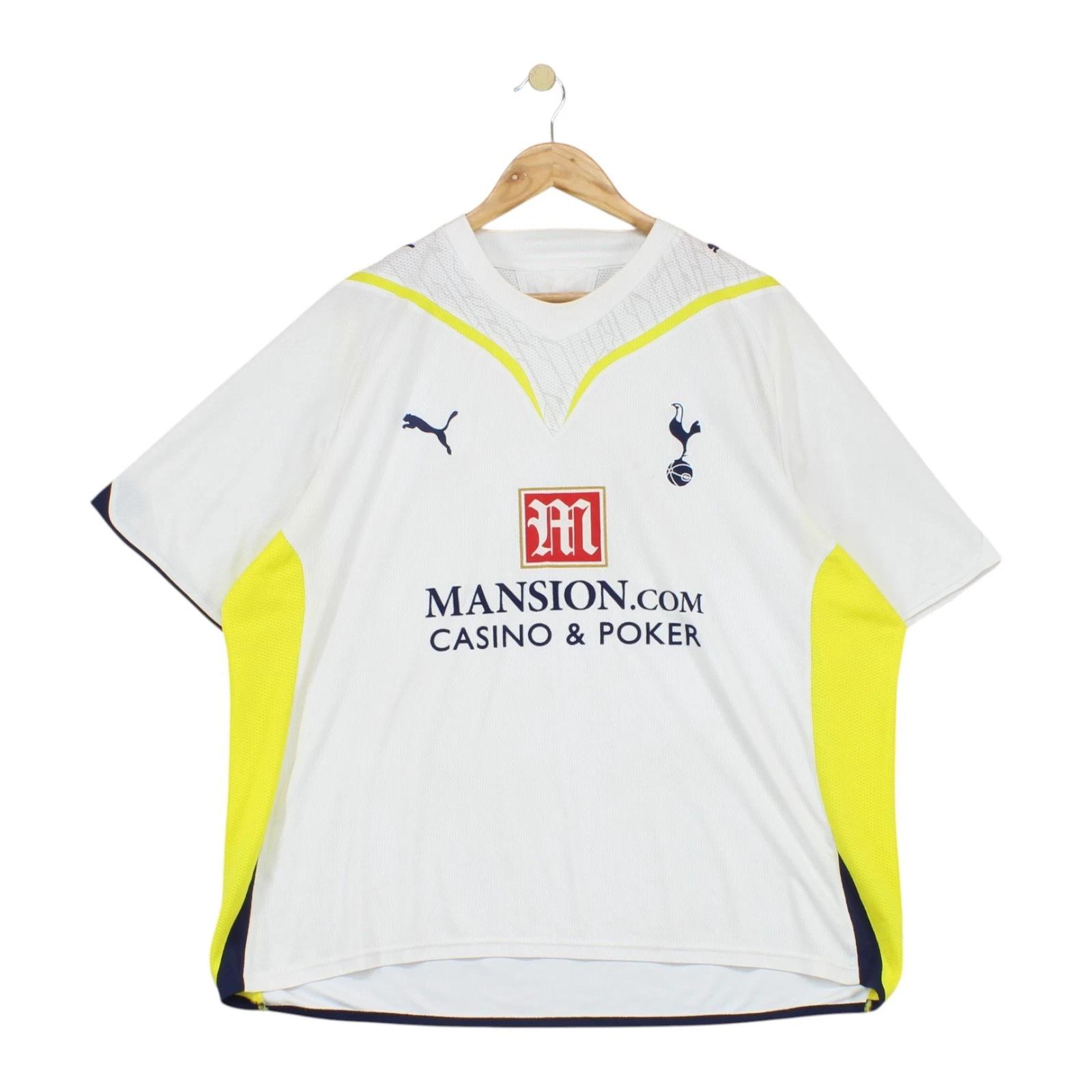 Tottenham Hotspur 2009-10 Football Shirt Mens Size 3XL White Home Jersey 2XL