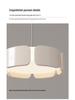 Italian Minimalist Bedside Pendant Light 2025 - Adjustable Height, Atmospheric Design for Bedroom or Entrance Room