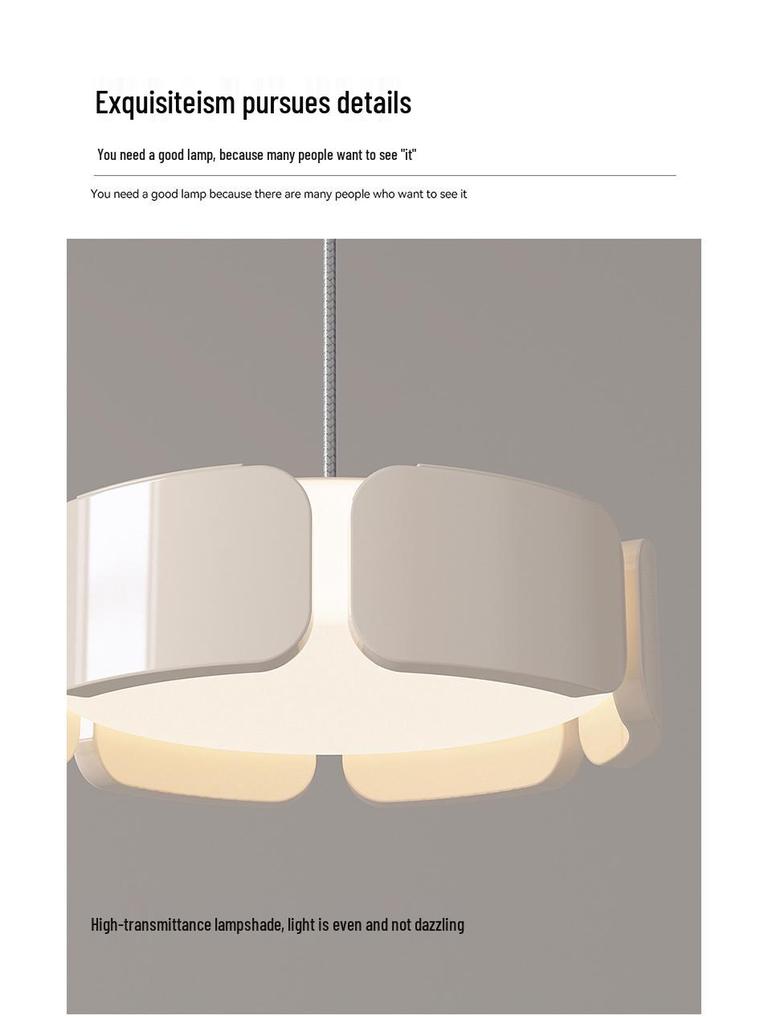 Italian Minimalist Bedside Pendant Light 2025 - Adjustable Height, Atmospheric Design for Bedroom or Entrance Room
