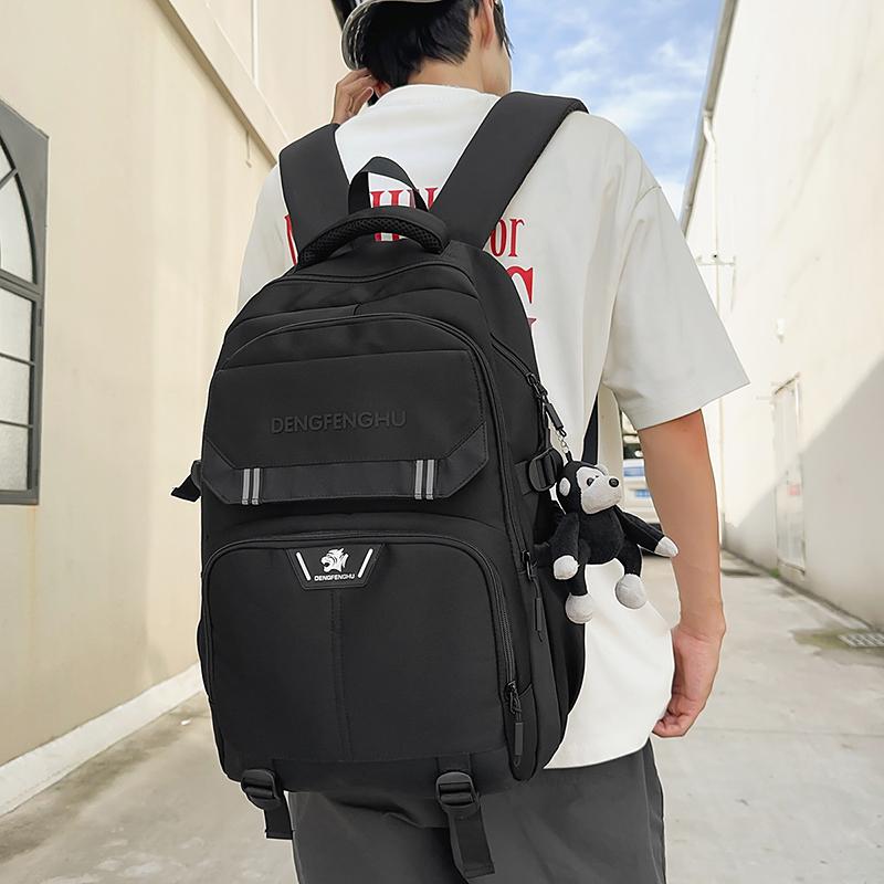 Large Capacity Backpack Couple's Lightweight Travel Backpack Student Schoolbag
