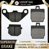 LOPOR Motorcycle Brake Pads Front&Rear For QUADRO 350 CC Qooder QV3 2018-2020