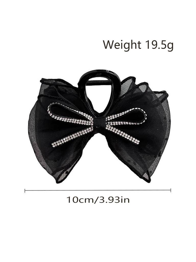 Girls Fashion Bow Hair Claw Delicate Bow Headband Hair Accessories Fashion Polka Dot Diamond Girls Hair Accessories