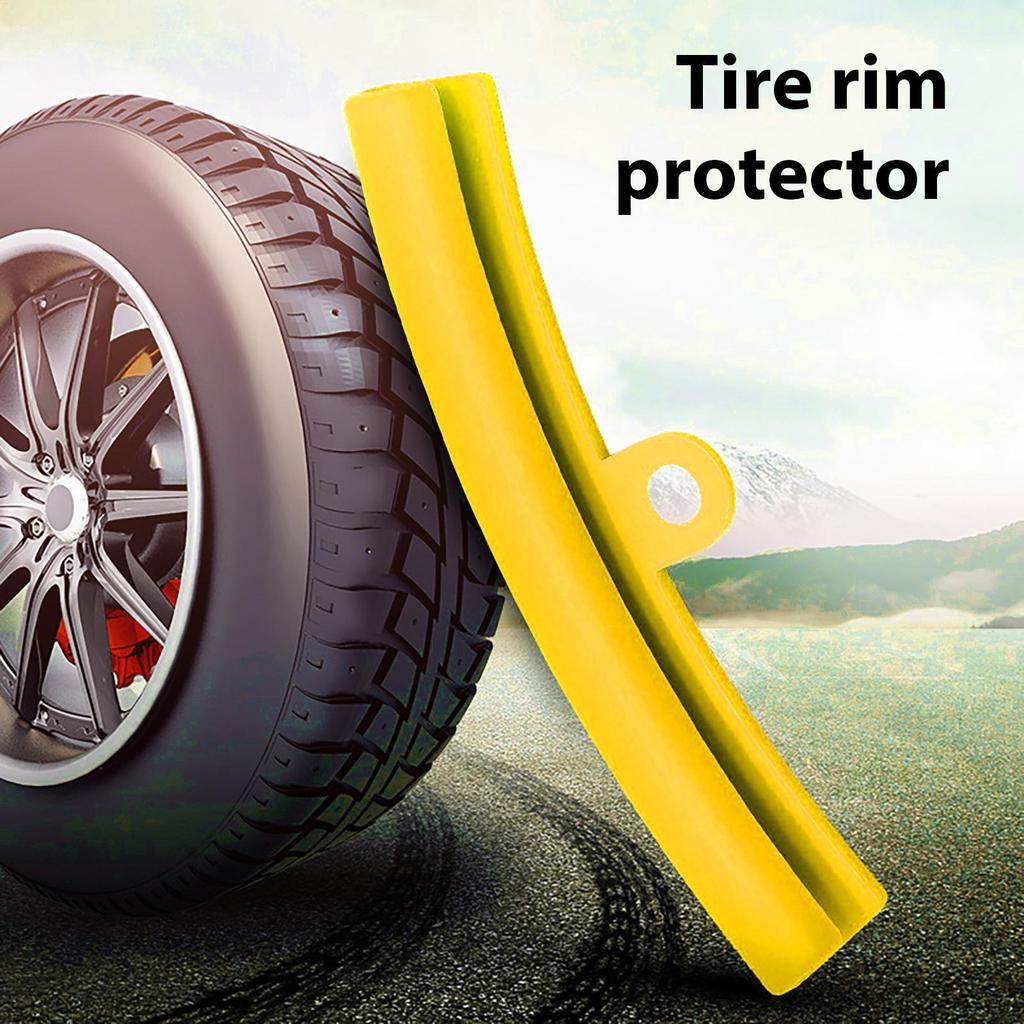 Rim Protector Edge Guard For Tire Vehicle Wheel Guard For Offroad Dirt Car Motorcycle Truck SUV RV Sedan Trailer