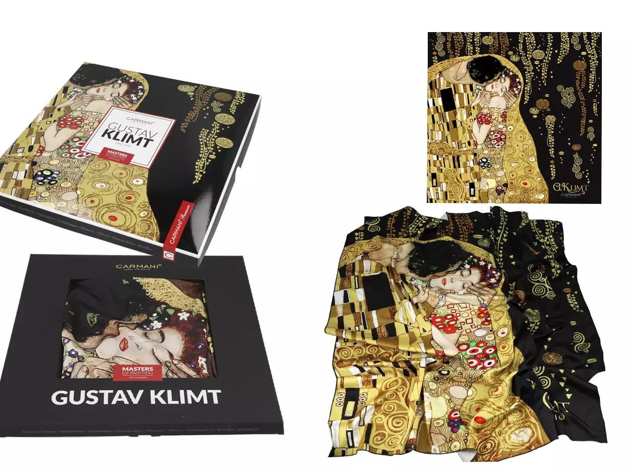Šalle - G. Klimts. Skūpsts