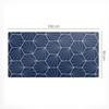 Durable Anti-Slip Desk Mat Geometric Pattern 100x50 Cm