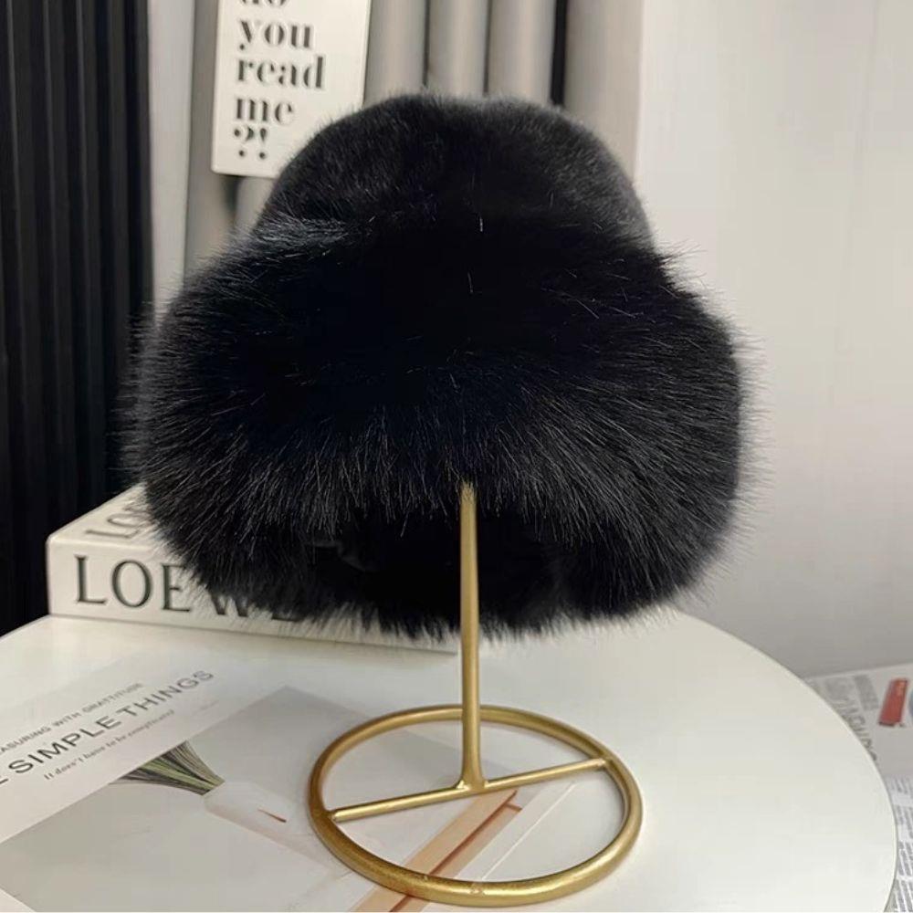 

Solid Color Puffy Flush Angora French Beret Furry Fur Artist Flat Winter Hat For Women Youth Teens Elegent French Berets Woman