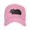 Custom Black Cat Baseball Cap Sports Women Unisexs Adjustable Dad Hat Autumn Snapback Hats