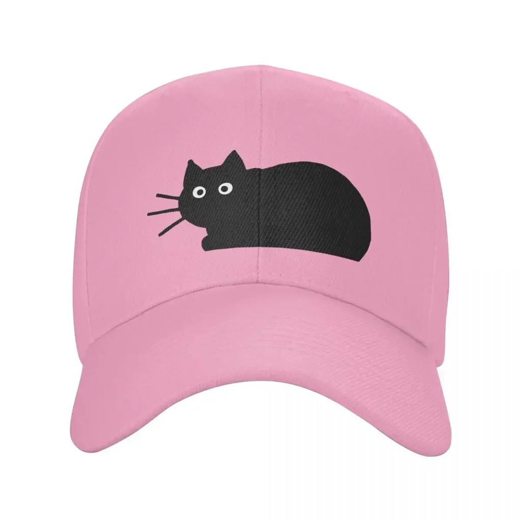 Custom Black Cat Baseball Cap Sports Women Unisexs Adjustable Dad Hat Autumn Snapback Hats
