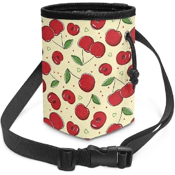 Horse Floral Dog Treat Pouch Versatile Puppy Dog Training Treat Bag Dog Food Dispenser Reward Pouch Perfect for Long Walks Or Training, 3 Ways To