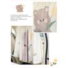 Universal Car Curtain Cartoon Tulip Bear Sun Shade Privacy Curtain