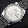 REFURBISHED VINTAGE SEIKO 5 AUTOMATIC JAPAN MENS SILVER DIAL WATCH A434686-2
