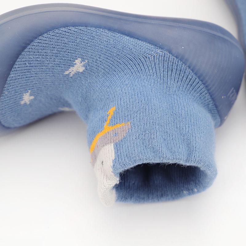 2023 Autumn Baby Walker Shoes: Soft Sole Breathable Floor Socks, Anti-Fall Heel, Trendy Cartoon Design