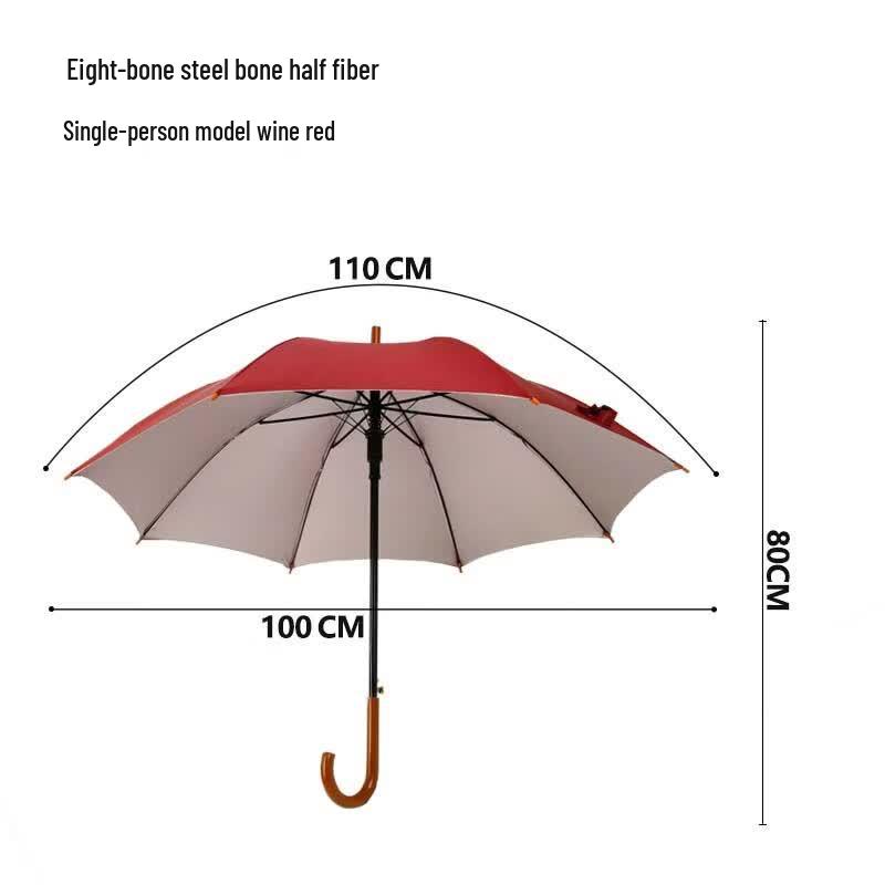 Heisidike Large Automatic Business Golf Umbrella 22-inch