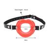 Reusable Silicone O Ring Mouth Gag, Lips Shape Open Mouth Restraint for Couples, Soft BDSM Bondage Adult Toy