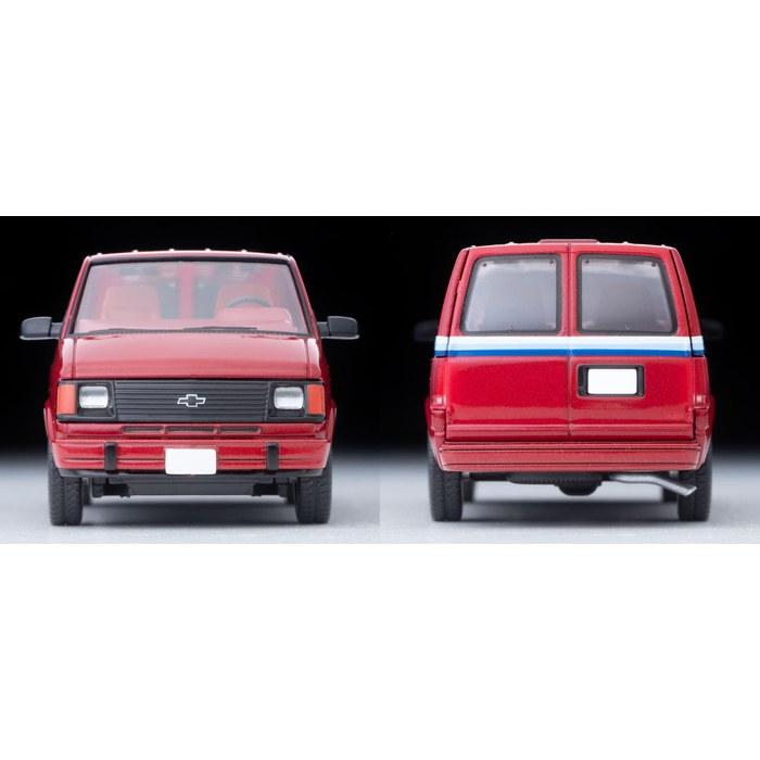 TOMYTEC Tomica Limited Vintage Neo LV-N344a Chevrolet Astro Van (Czerwony) 1/64