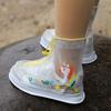 Beimei Kids' Waterproof Non-Slip Rain Boot Covers for Boys and Girls - Durable and Thick, Perfect for Rainy Days.