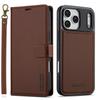 2 in 1 Detachable Leather Phone Case for IPhone 17E 16E  Air 17 16 15 14 13 12 11 Pro Max XS XR 7 8 Plus Magnetic Wallet Cover