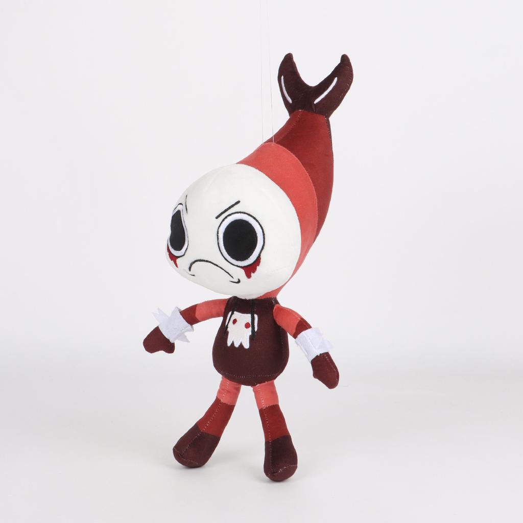 Dandy'S World Plush Shrimpo Cute Pillow Doll Toy  Dandys World Plushie Horror Game Soft Stuffed Toy Children  Birthday Gift Doll