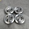 4pcs 65mm Car Wheel Center Hub Cap Rim Cover Emblem Stickers For MG HS r MG4 EV Cyber X MARVEL R ZS ES5 ONE Cyberster MG3 MG5 MG7