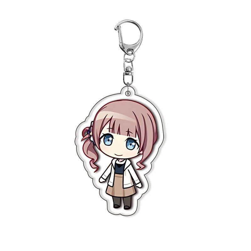 PJSK Kawaii Cute Anime Characters Acrylic Keychain Ornaments Girls Cartoon Backpack Charm Keyring Jewelry Accessories Gifts Toys