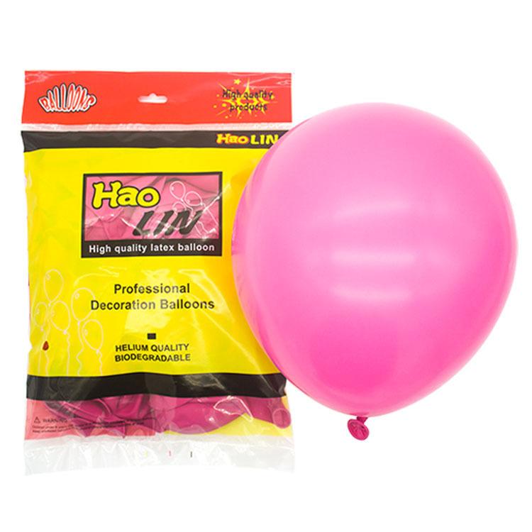 Haolin Yaguang 12-Inch 2.8-Gram Latex Balloon, Birthday Wedding Party Decoration Arrangement Cross-Supply Brand Balloon