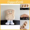 Cartoon Bread Plush Cushion With Embroidery For Living Room Accessories