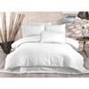 Bedding Set - 1 Duvet Cover 220 X 240 Cm + 2 Pillowcases 60 X 60 Cm - 70% Polyester, 30% Cotton - White