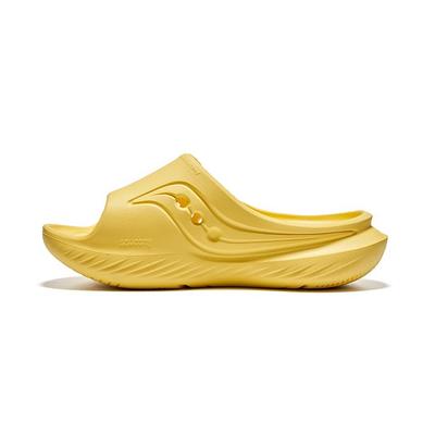 Cradle Lässiger Komfort Rutschfeste Pantoletten Unisex-Sandalen Gelb S28901-12