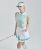 CHUCUCHU Air Punching Pleated Skirt (White) Cbfss-Sk002W