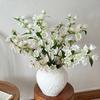 Artificial Lily of The Valley Flower Faux Bell Flower Wedding Bouquet for DIY Bridal Bouquet Floral Arrangement Home Garden Decor