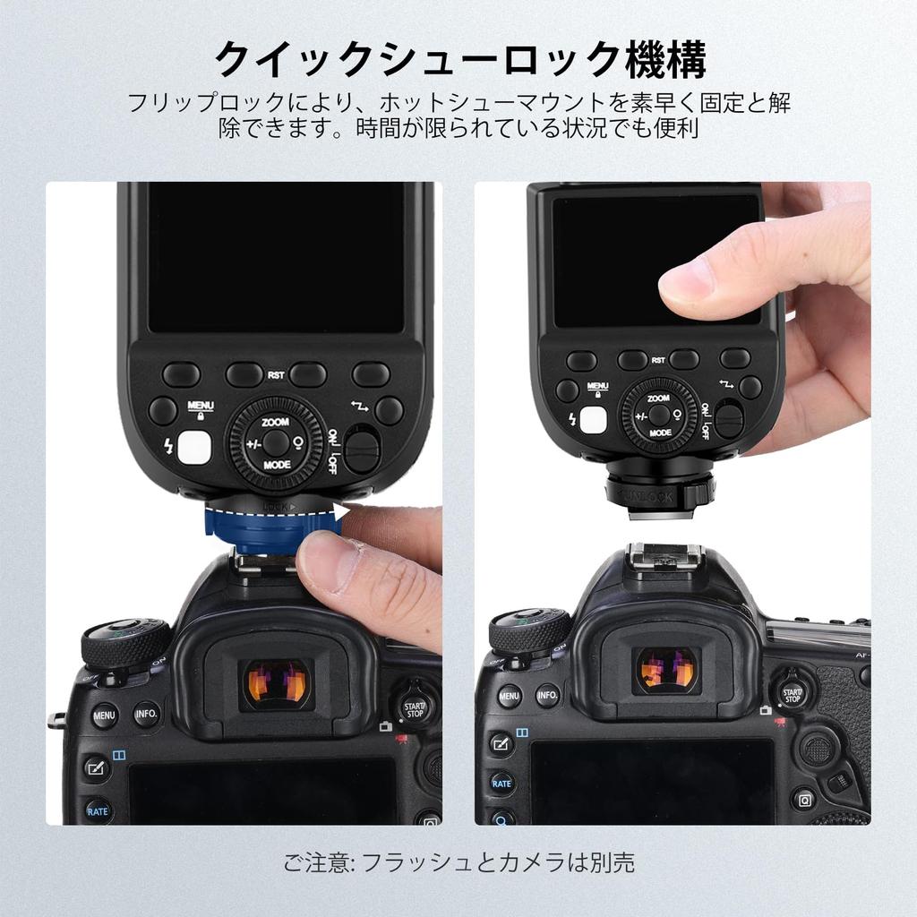 NEEWER Hot Shoe Replacement for Round Head Speedlite Hot Shoe Repair Part with Metal Contact Interface Z1-S Flash,